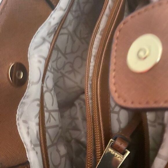 Calvin Klein Brown Satchel - Picture 6 of 6